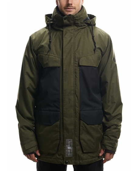  Куртка 686 Authentic Surplus Insulated Olive Mlnge Clrblk 2017