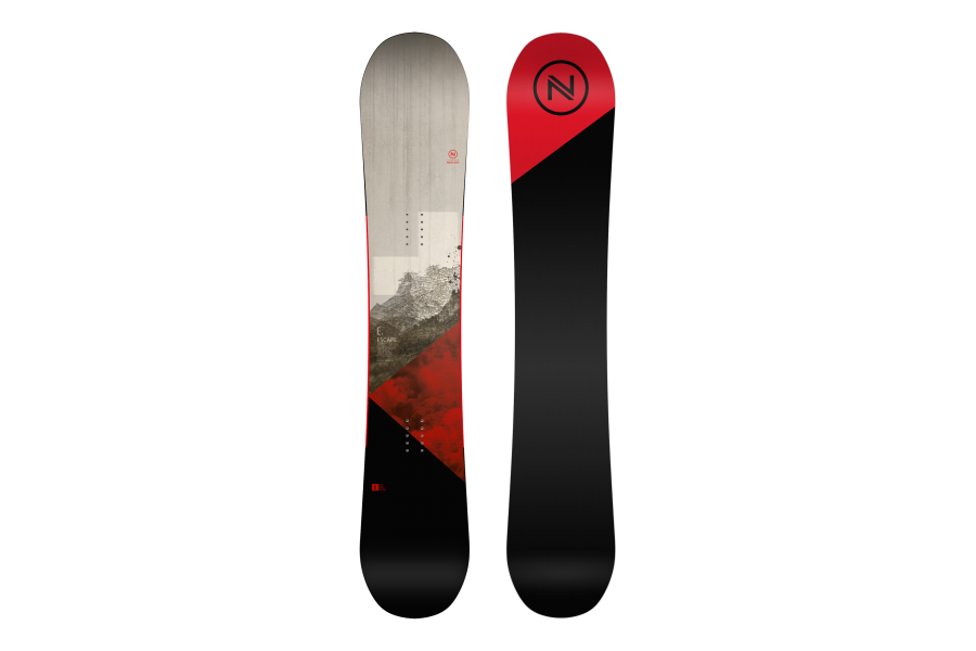 Nidecker Escape. Nidecker White Snowboard. Nidecker score.